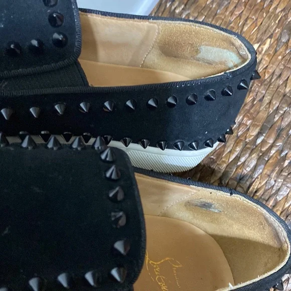 Christian Louboutin slip on studs shoes - Picture 4 of 16